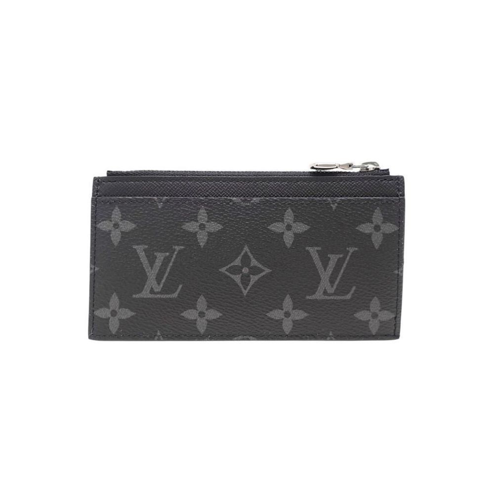 Louis Vuitton Monogram Eclipse Holder Black Card … - image 2